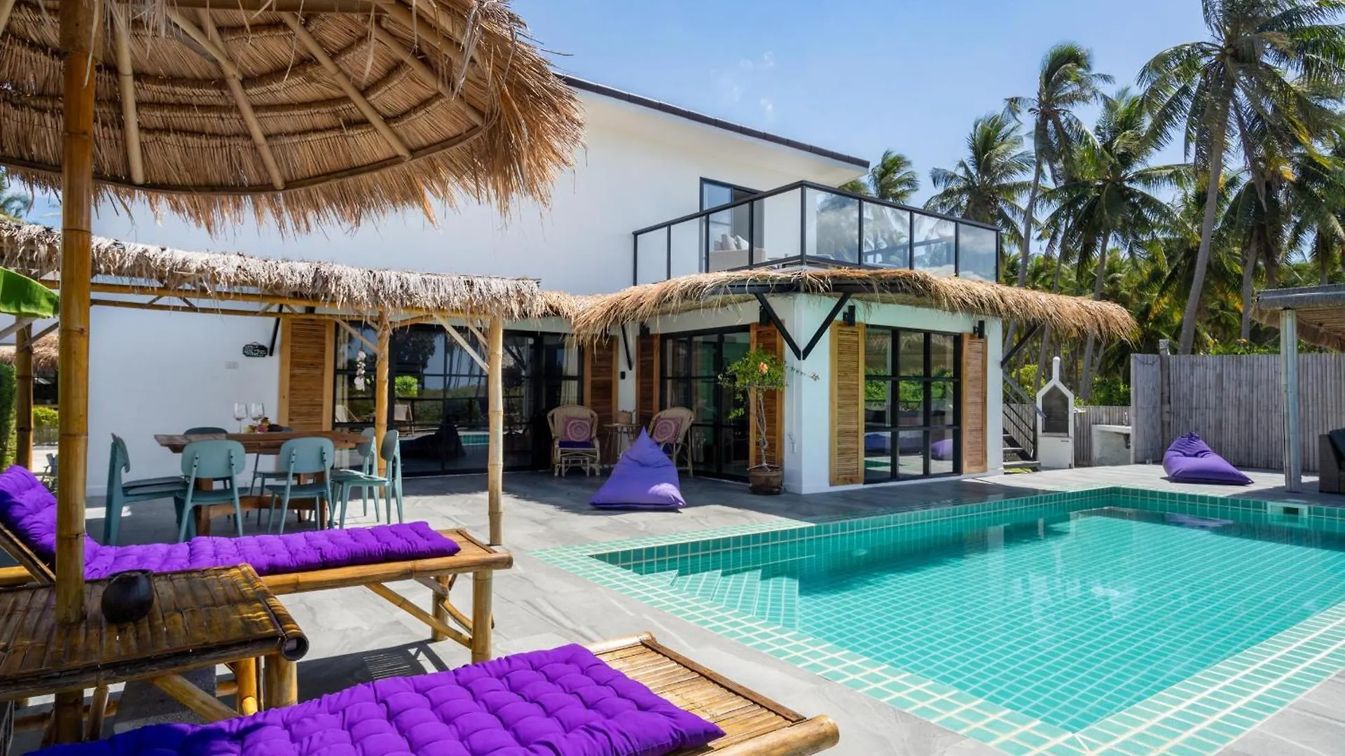 קו לנטה Manao Seaview Pool Villa 33 - 5 Mins Walk To The Beach 0*, קו לנטה