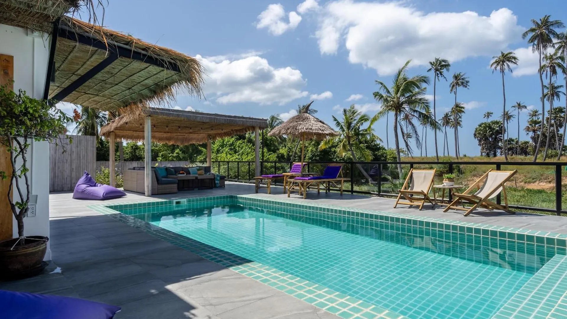 קו לנטה Manao Seaview Pool Villa 33 - 5 Mins Walk To The Beach  קו לנטה